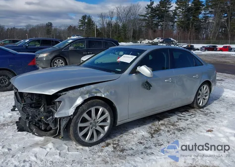 2013 Audi A4 2.0T Premium z USA, uszkodzony, nr VIN WAUFFAFL1DN005438
